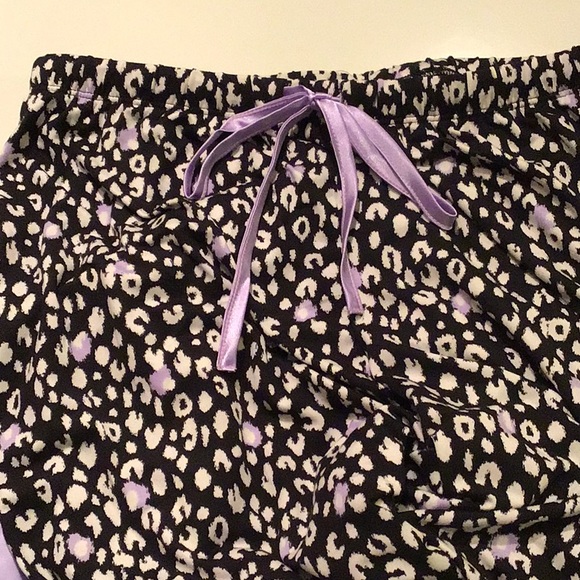 Anne Klein Cozy Jersey Pajama Set - Picture 3 of 5